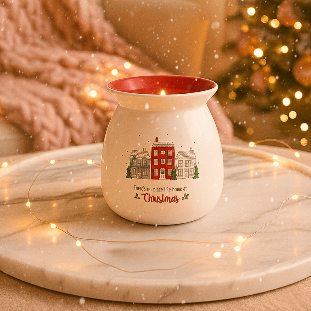 No Place Like Home Ceramic Wax Melt Burner - Scentsational Home