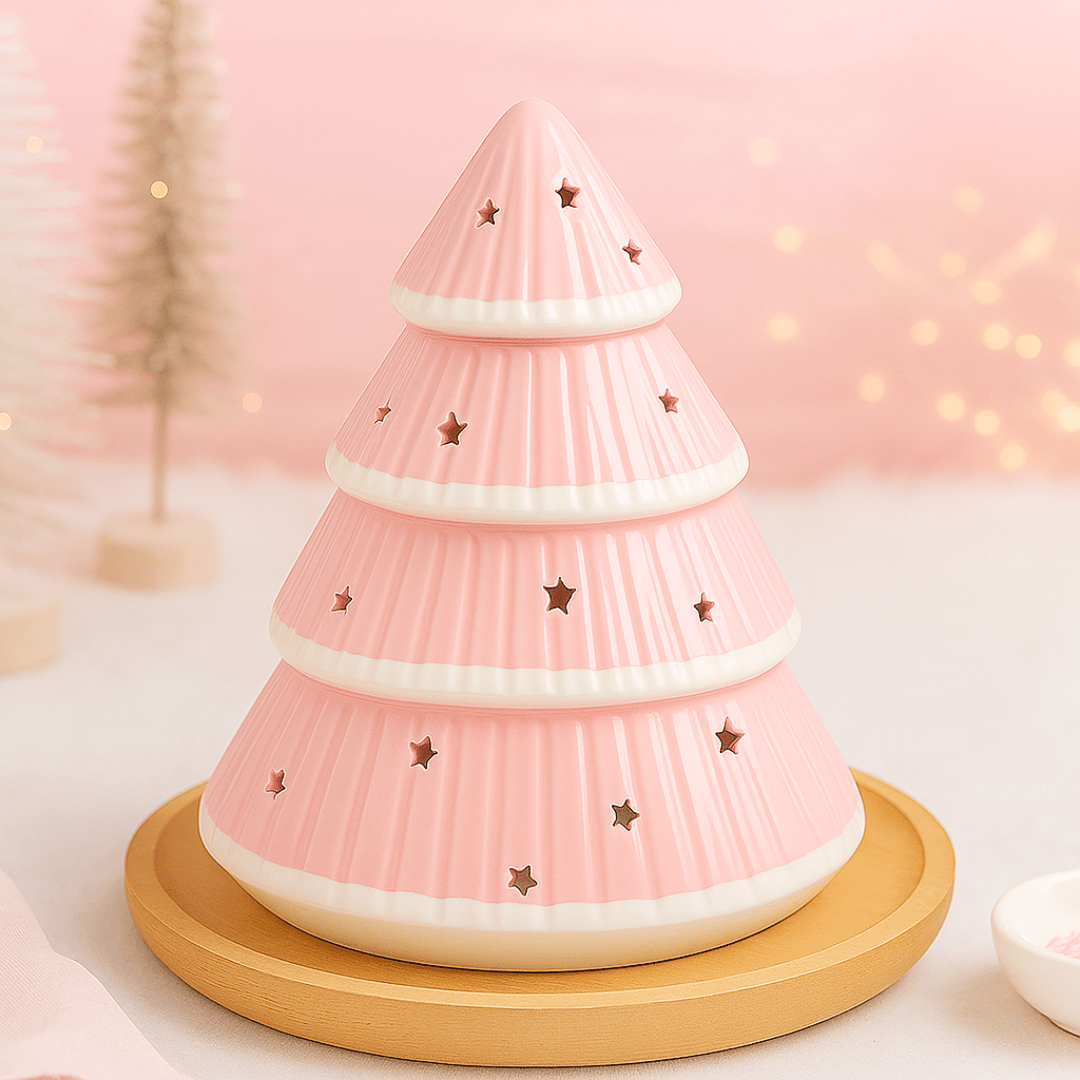 Personalised Heart - Shaped Wax Melt Gift Set - Pink - Scentsational Home