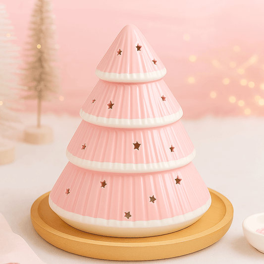 Personalised Heart - Shaped Wax Melt Gift Set - Pink - Scentsational Home