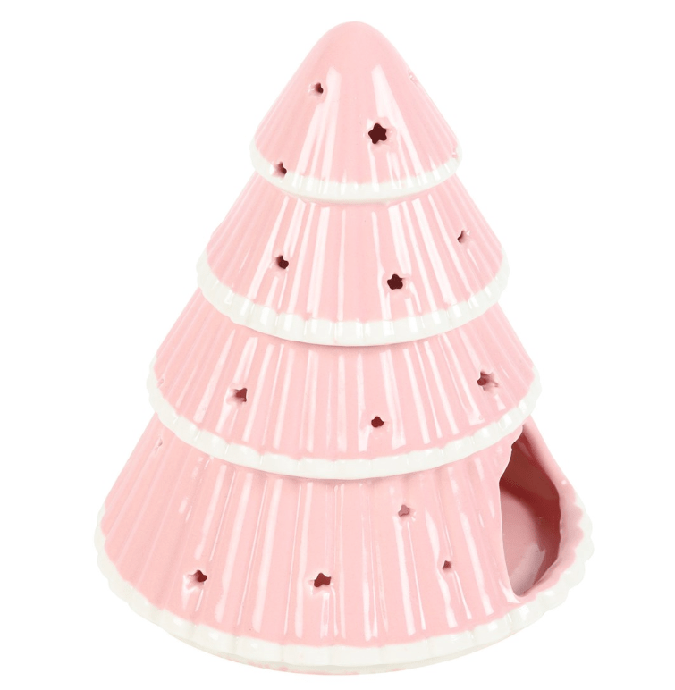 Pink Christmas Tree Burner - Scentsational Home