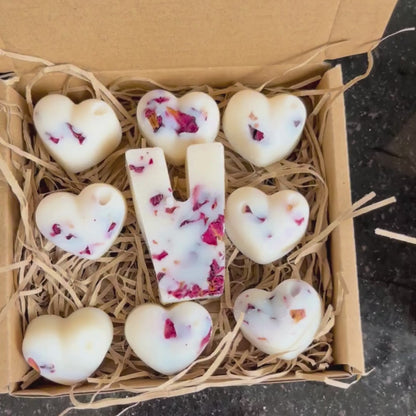 Personalised Love Heart Wax Melts