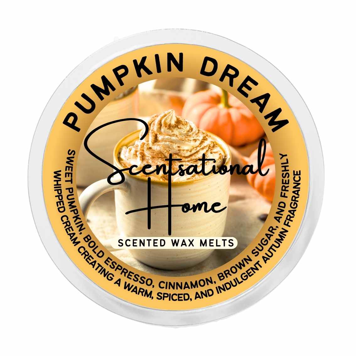 Pumpkin Dream Wax Melt - Scentsational Home