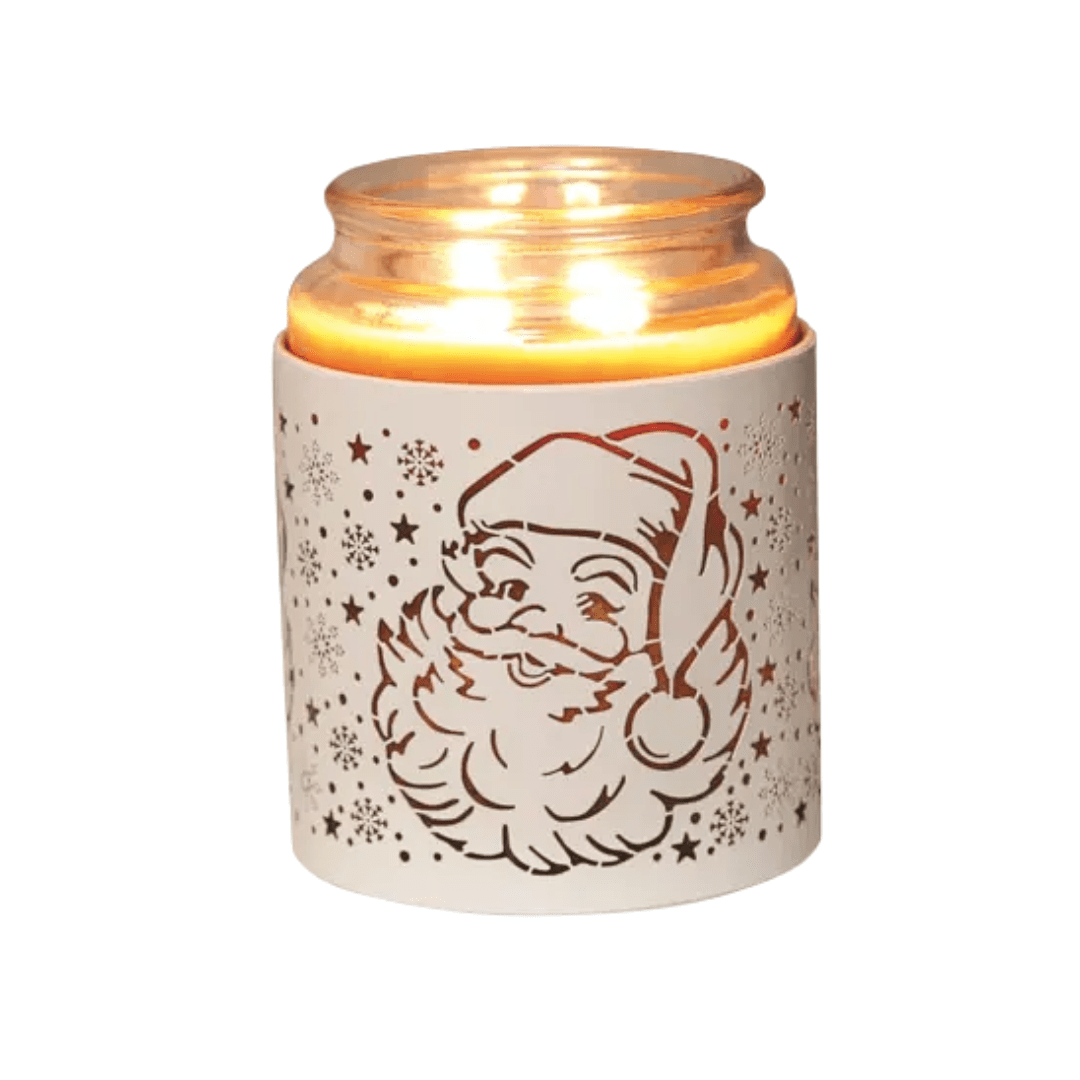 Santa Tealight Wax Melter and Candle Holder - Scentsational Home