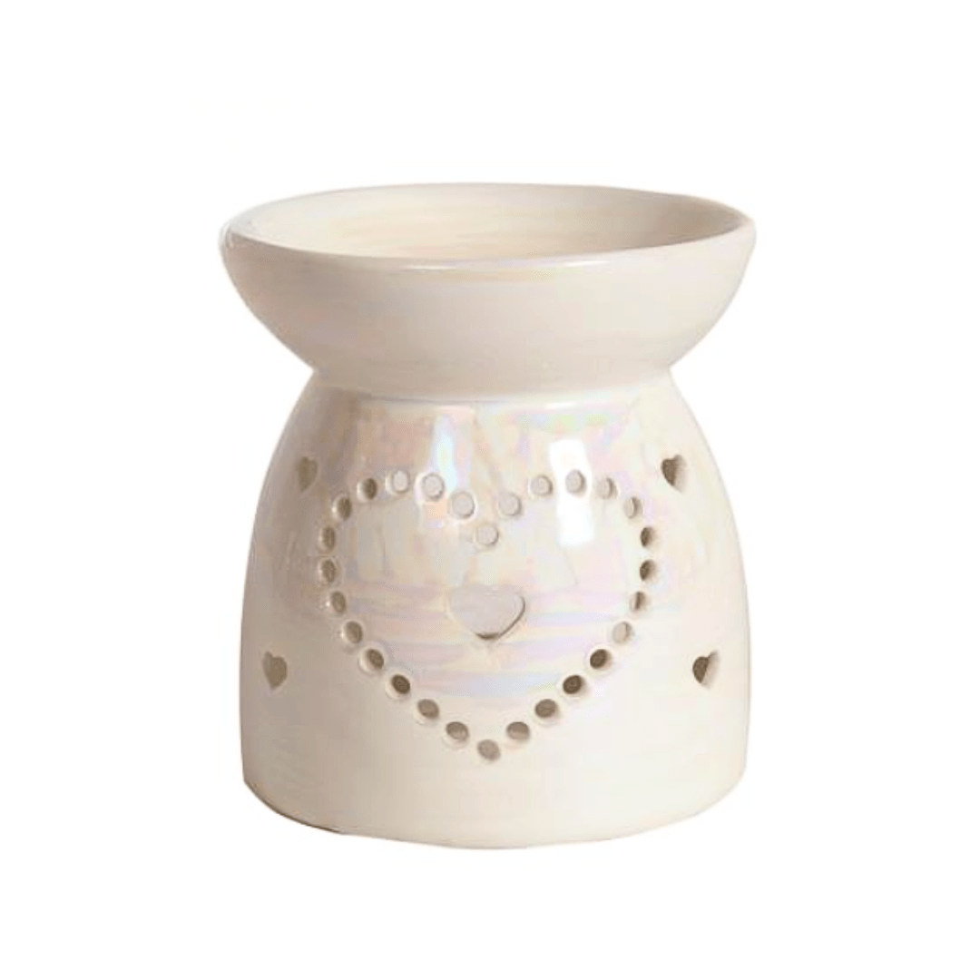 Shimmer Heart Wax Melt Burner - Scentsational Home