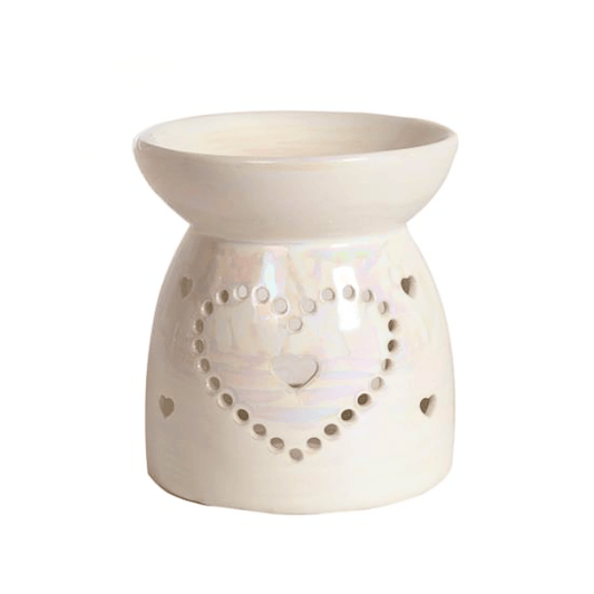 Shimmer Heart Wax Melt Burner - Scentsational Home