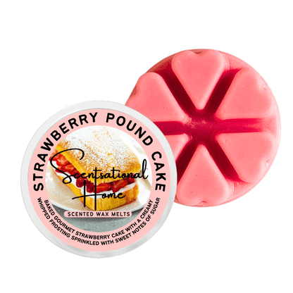 Strawberry Pound Cake Wax Melt - Scentsational Home