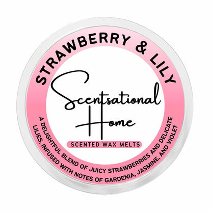 Strawberry & Lily Wax Melt