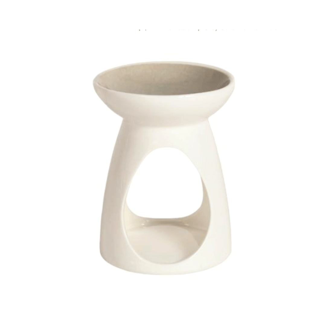 Teardrop Grey Ceramic Wax Melt Burner - Scentsational Home