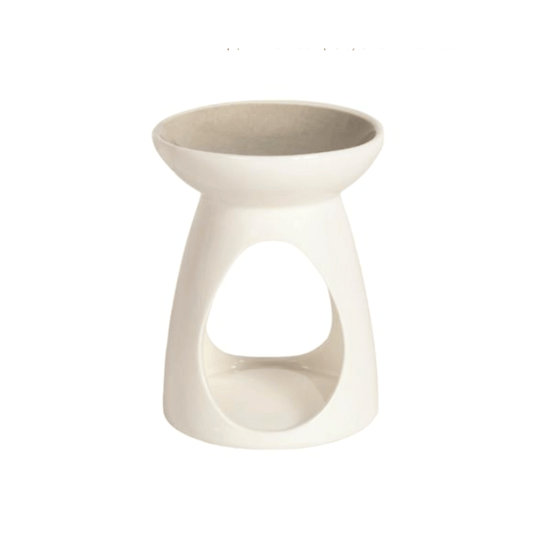 Teardrop Grey Ceramic Wax Melt Burner - Scentsational Home