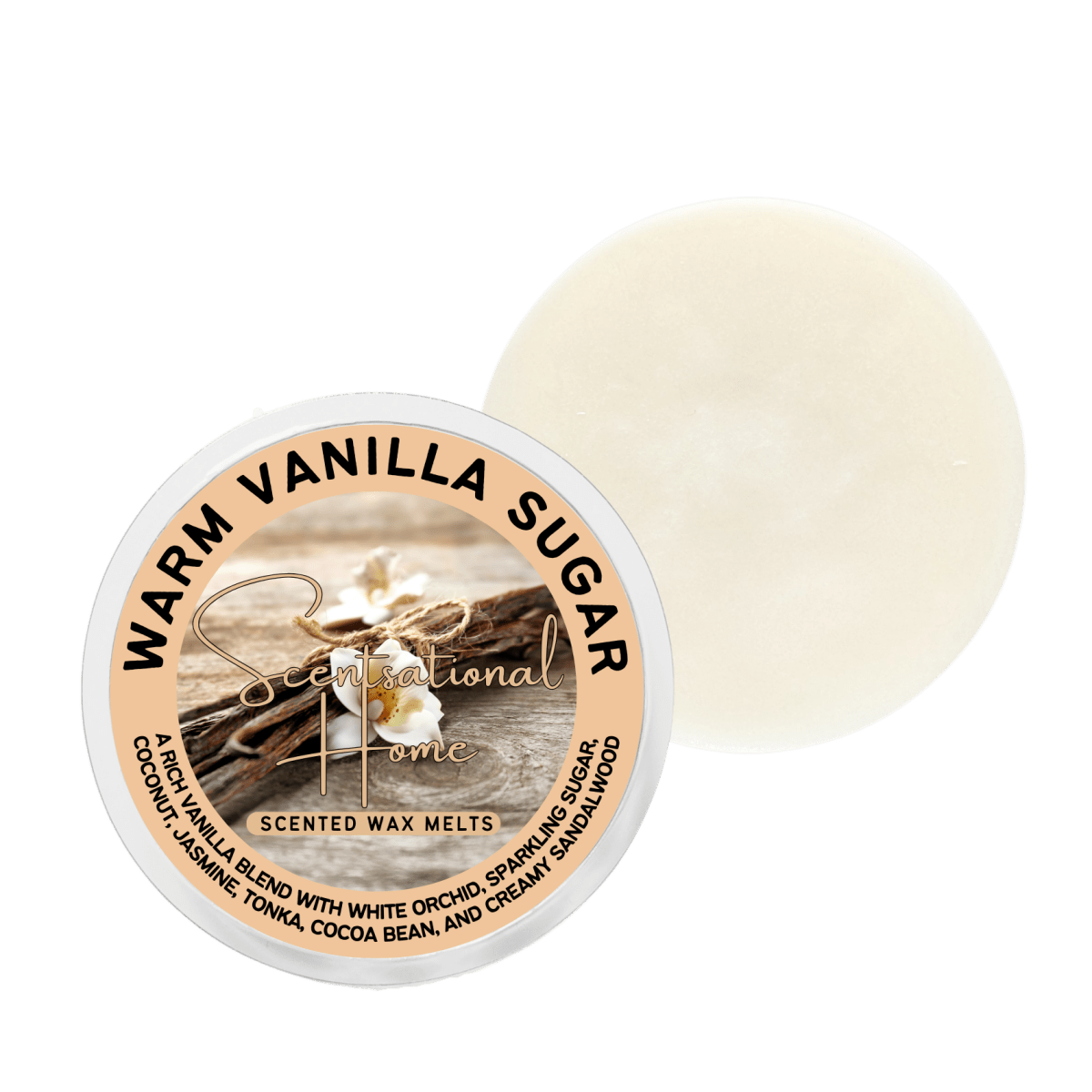 Warm Vanilla Sugar Wax Melt - Scentsational Home