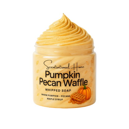 Pumpkin Pecan Waffle Whipped Soap