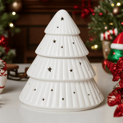 White Christmas Tree Burner - Scentsational Home