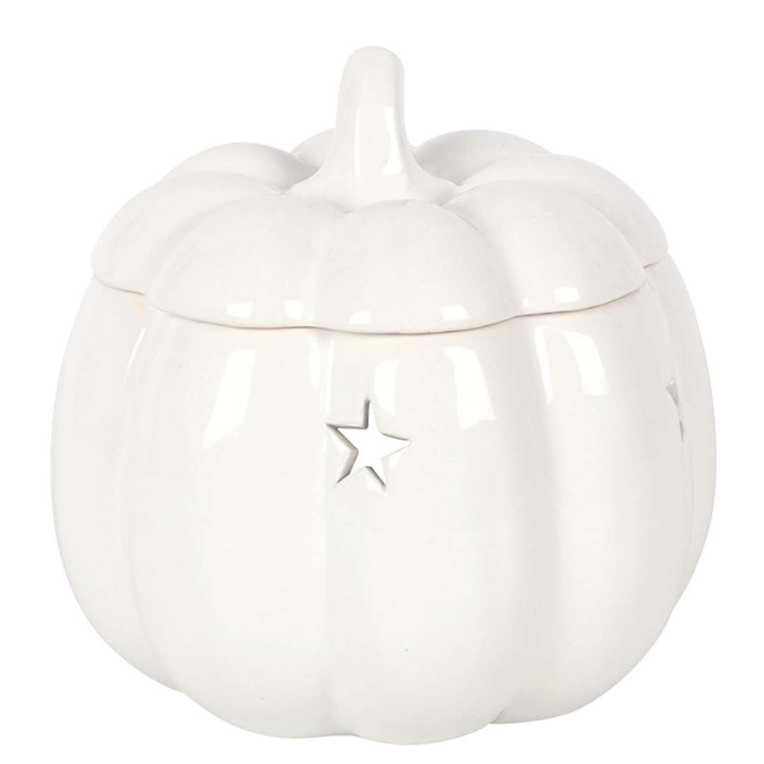 White Pumpkin Wax Burner - Scentsational Home