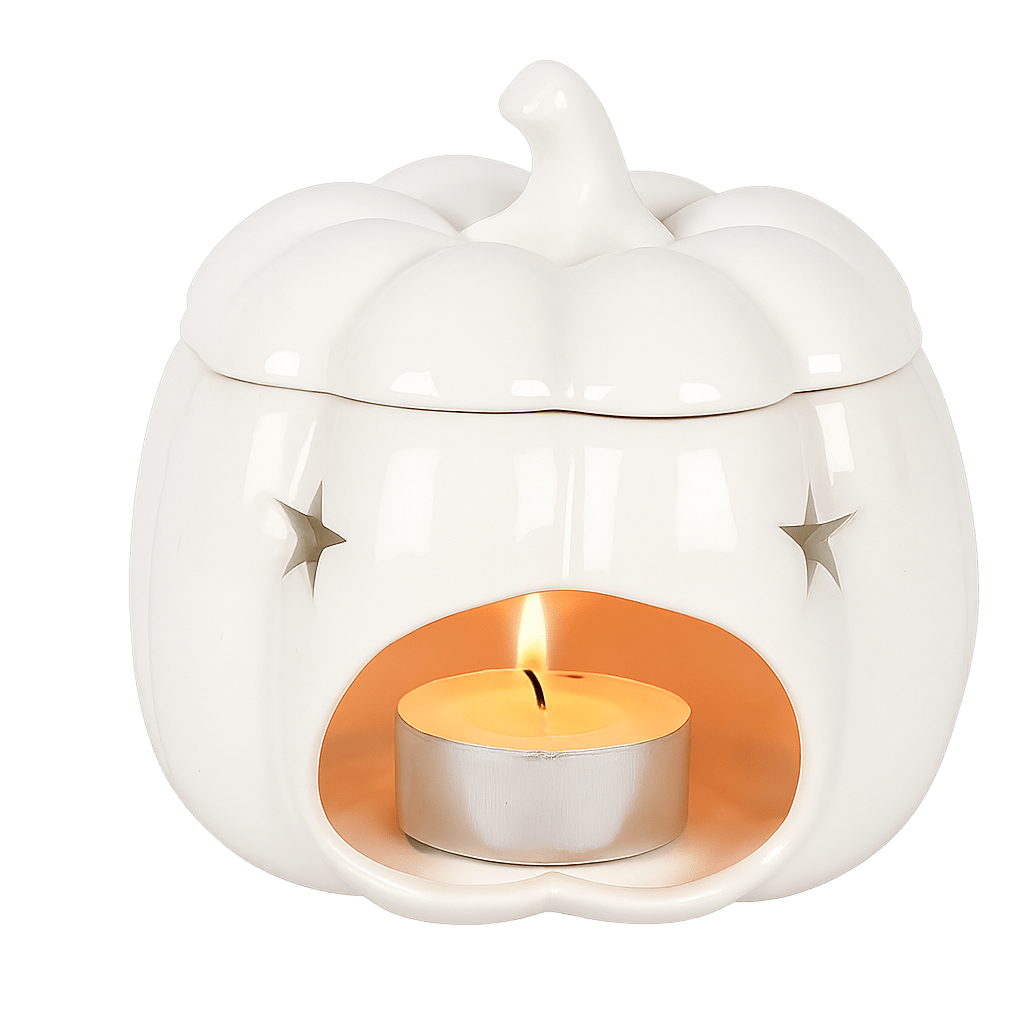 White Pumpkin Wax Burner - Scentsational Home
