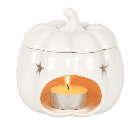 White Pumpkin Wax Burner - Scentsational Home